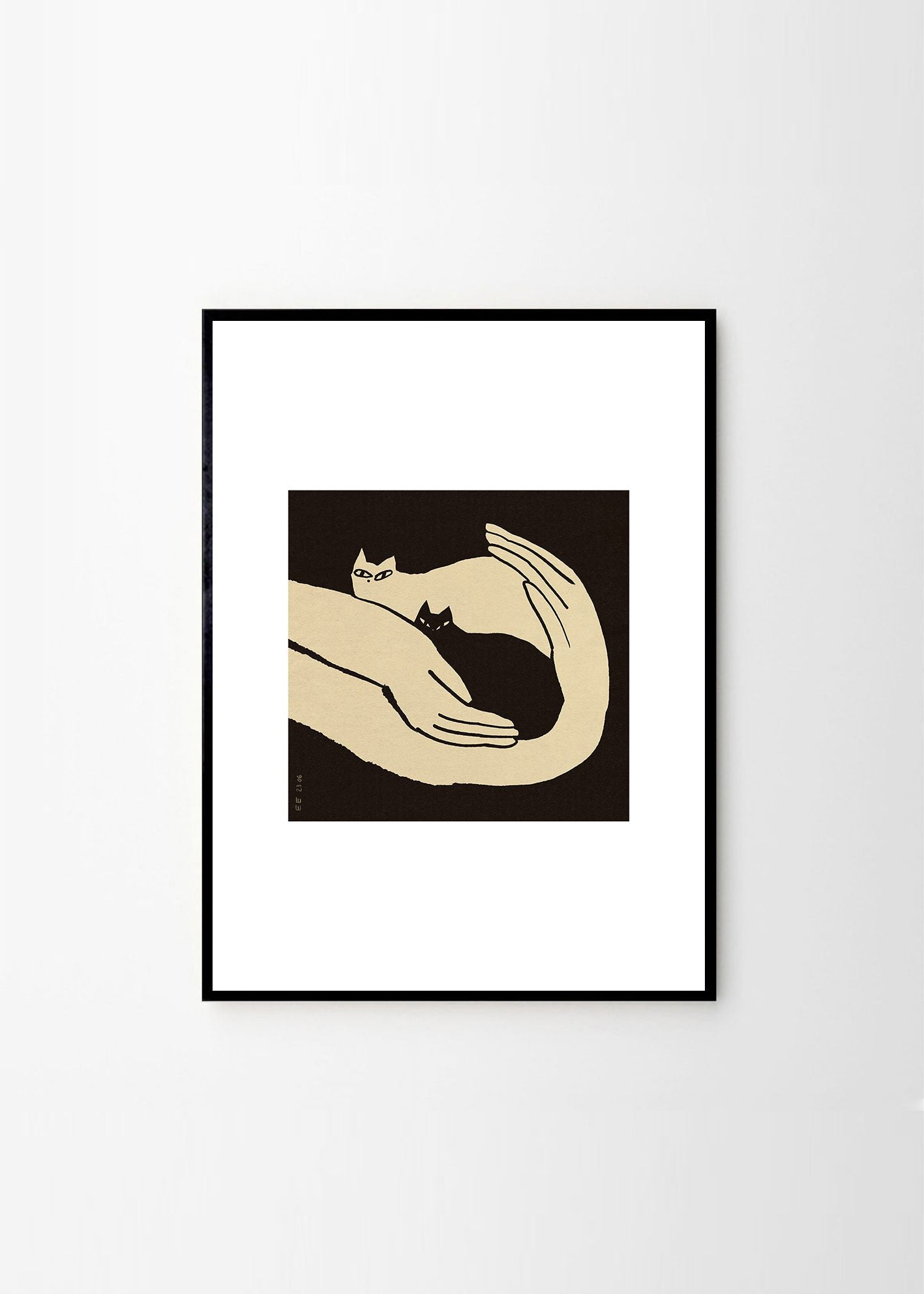 アートポスター ENIKŐ KATALIN EGED／Kittens（30cm×40cm）