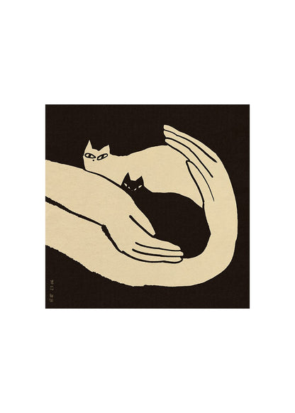 アートポスター ENIKŐ KATALIN EGED／Kittens（30cm×40cm）