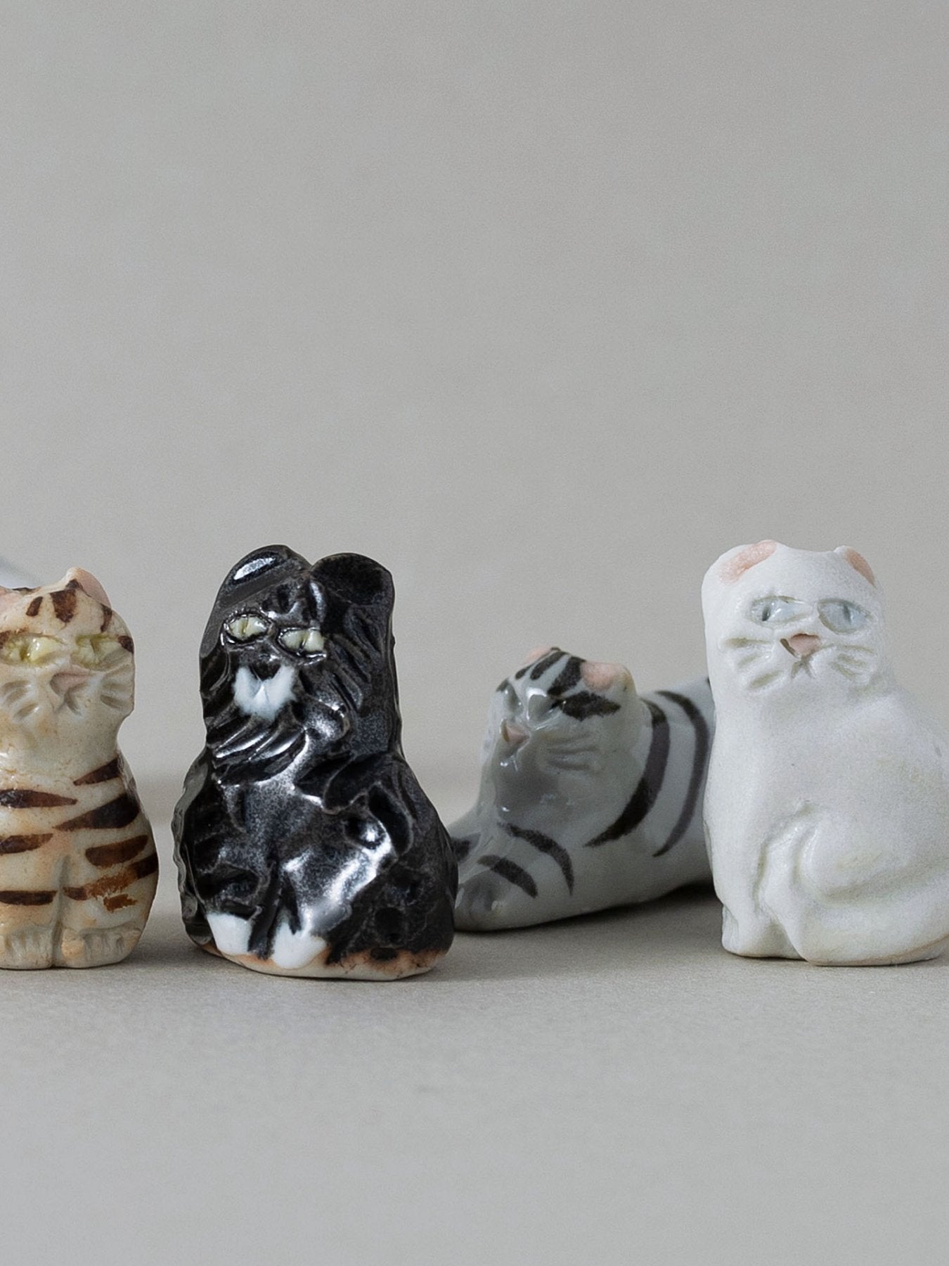 幸生窯 ネコのフェーブ 5点セット（別注）
