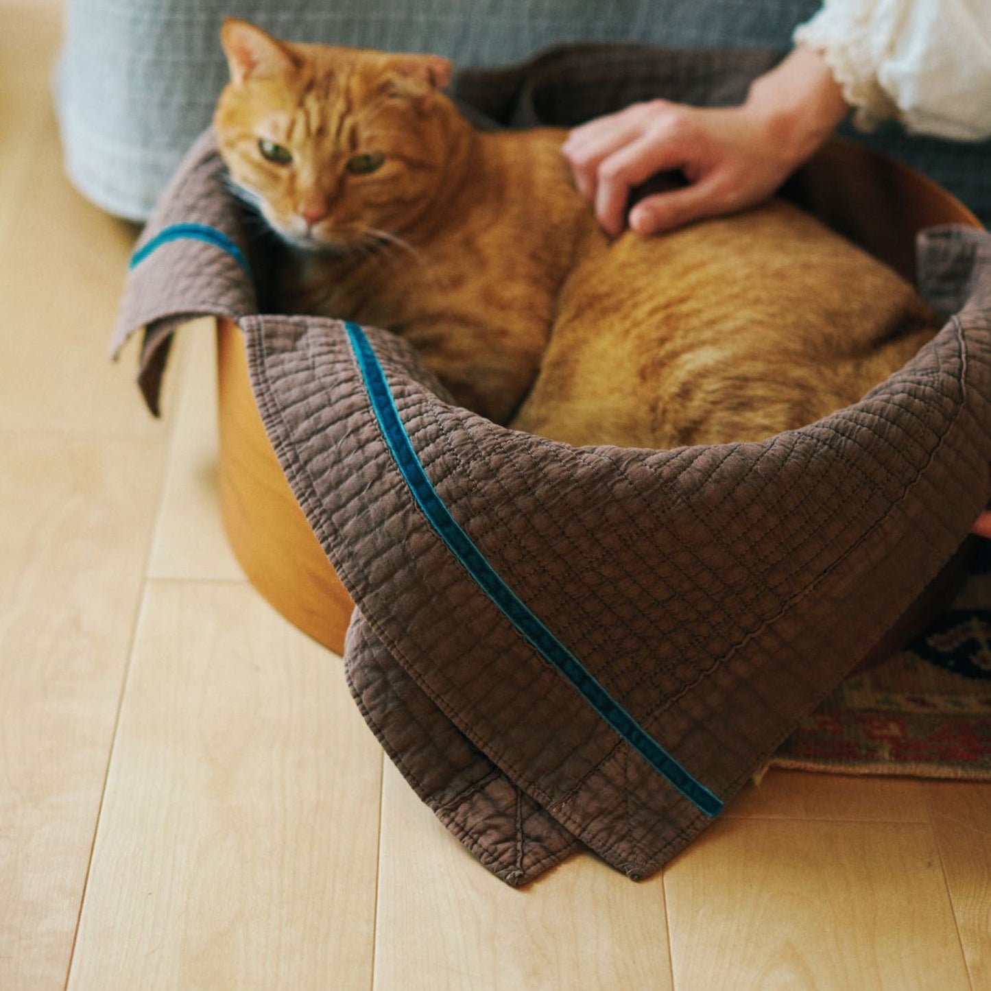 kazumi × Orné de Feuilles  イブルマット