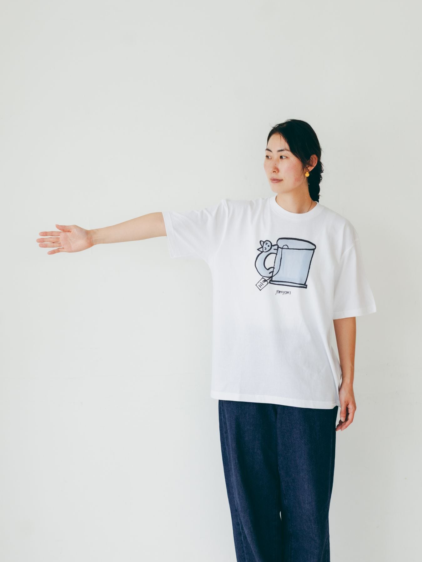 yamyam × Orné de Feuilles ビッグシルエットTシャツ｜洋服｜オルネ ド