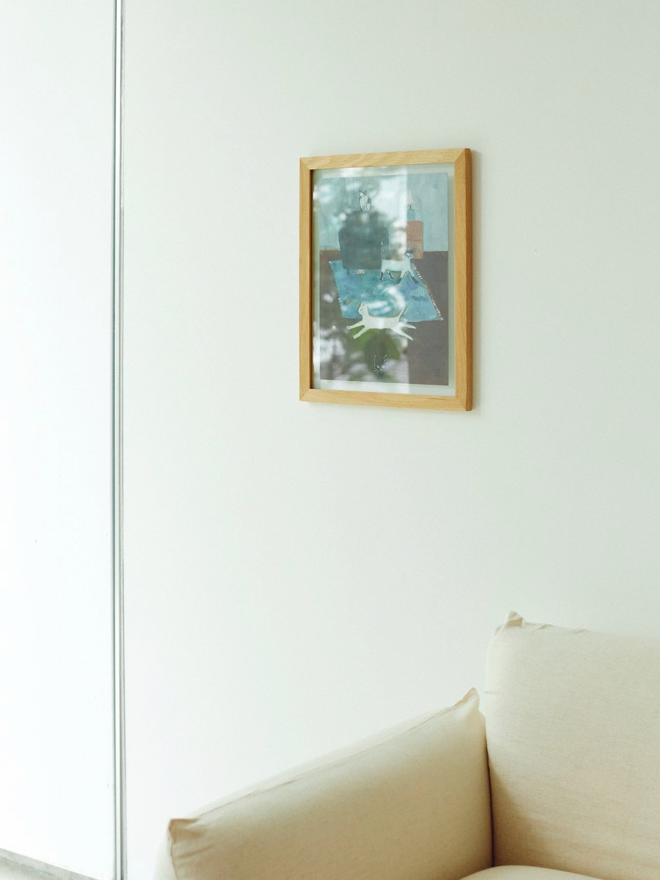 坂巻弓華 オリジナルポスター／The cats in the room（30cm×40cm