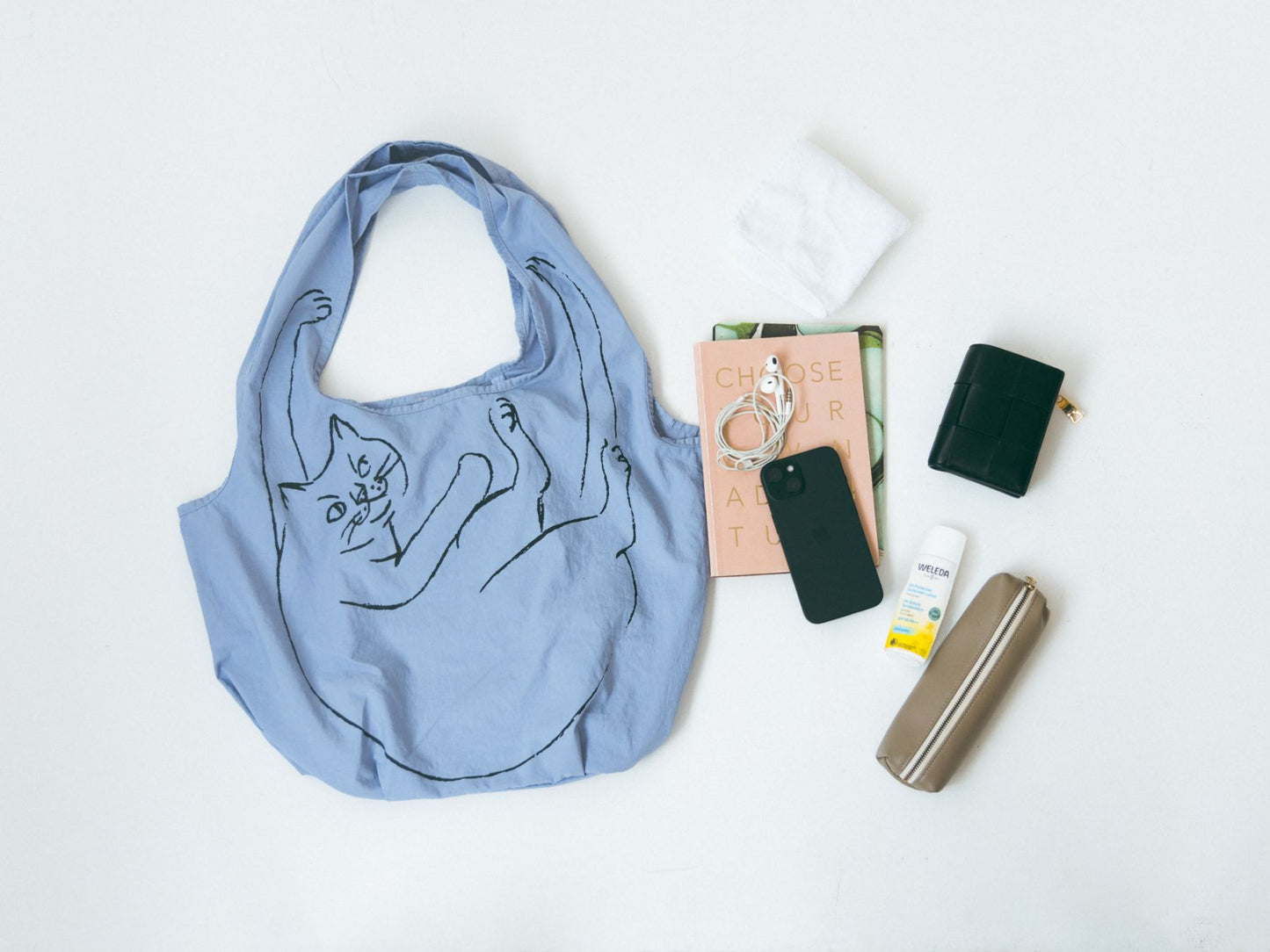 ROOTOTE ぶらさがりねこのマルシェトート