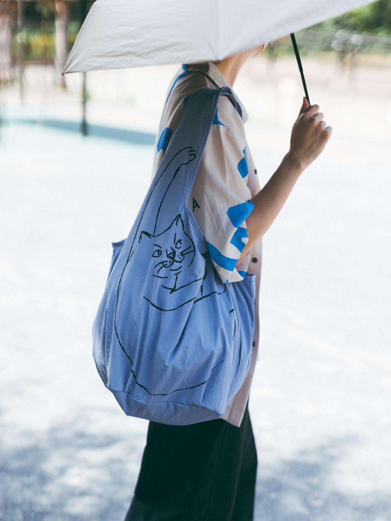 ROOTOTE ぶらさがりねこのマルシェトート