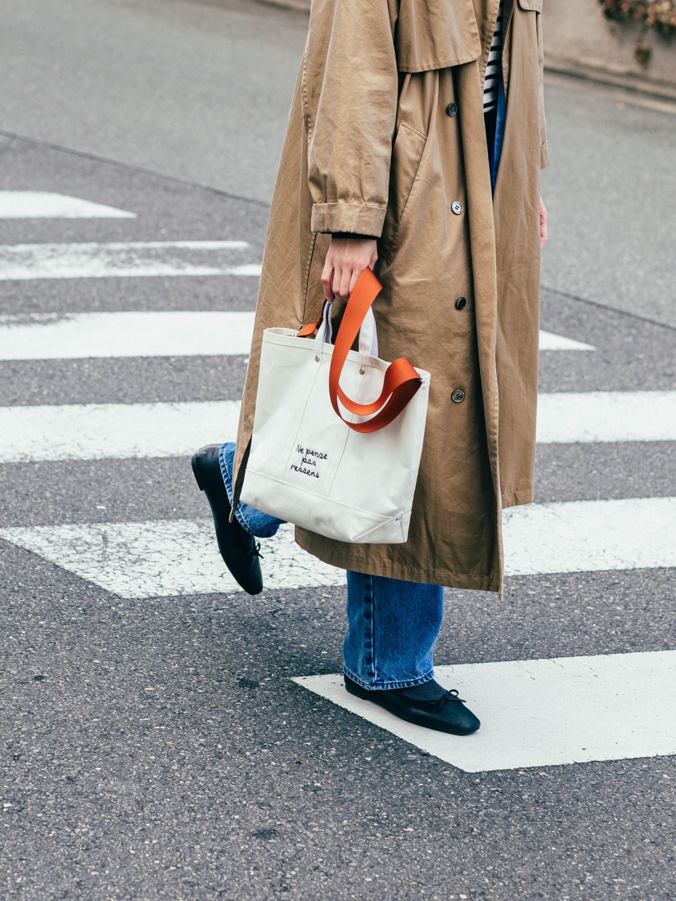 タイディートートバッグ／M（別注）｜バッグ｜オルネ ド フォイユ公式