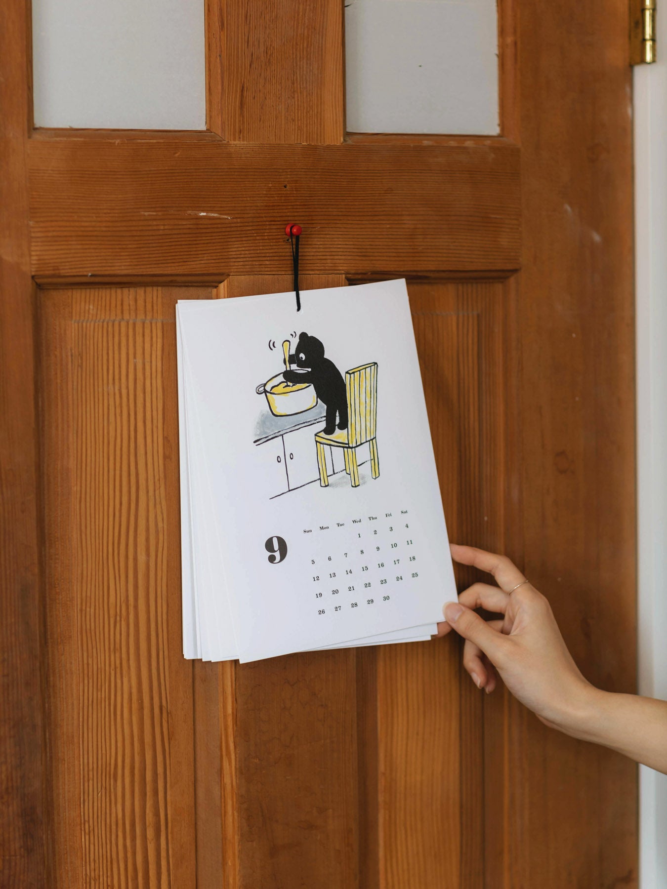 坂巻弓華 HAPPY CAT カレンダー 2027｜文具・ステーショナリー｜オルネ