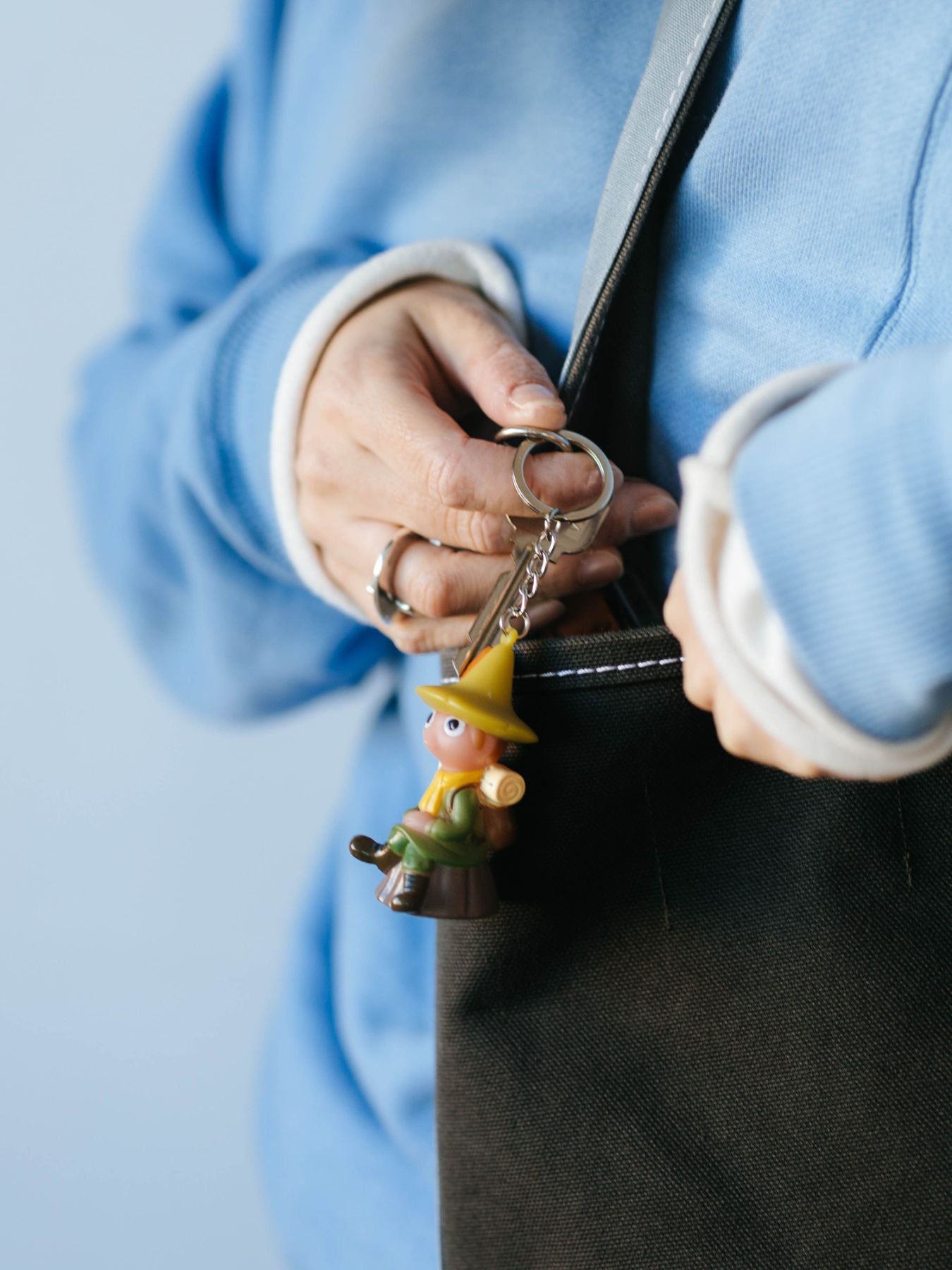 ムーミン キーリング（LEDライト付き）