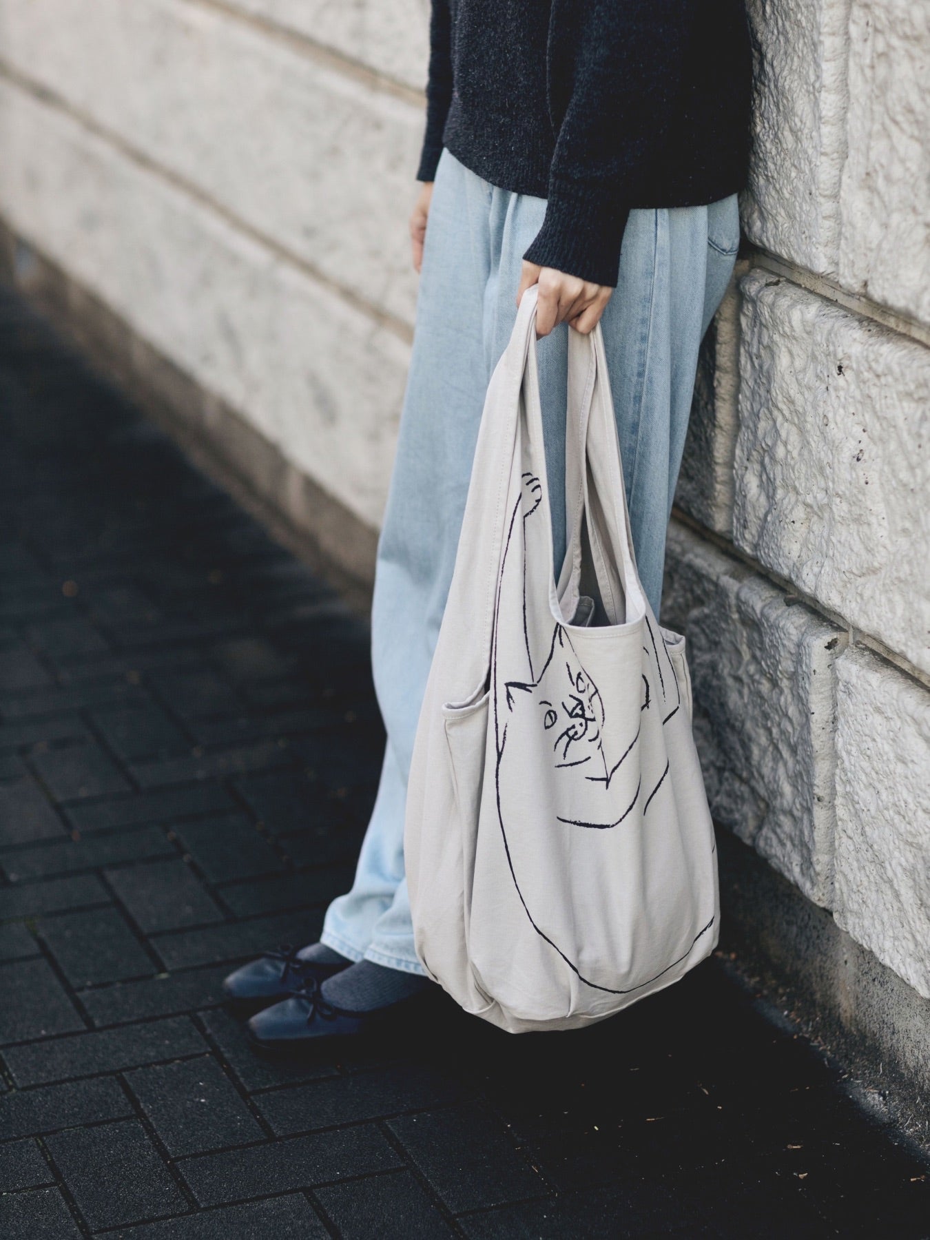 ROOTOTE ぶらさがりねこのマルシェトート｜バッグ｜オルネ ド