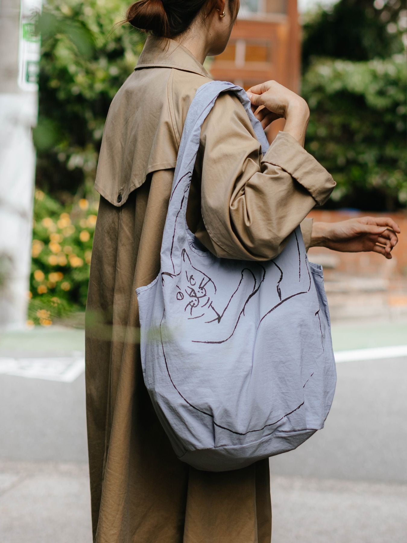 ROOTOTE ぶらさがりねこのマルシェトート