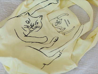 ROOTOTE ぶらさがりねこのマルシェトート