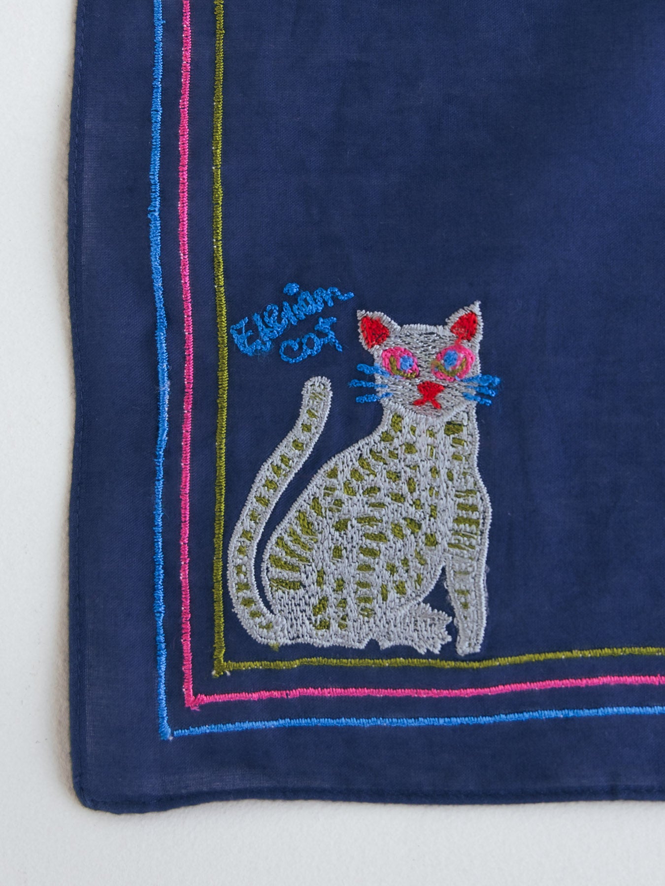刺繍のディテール