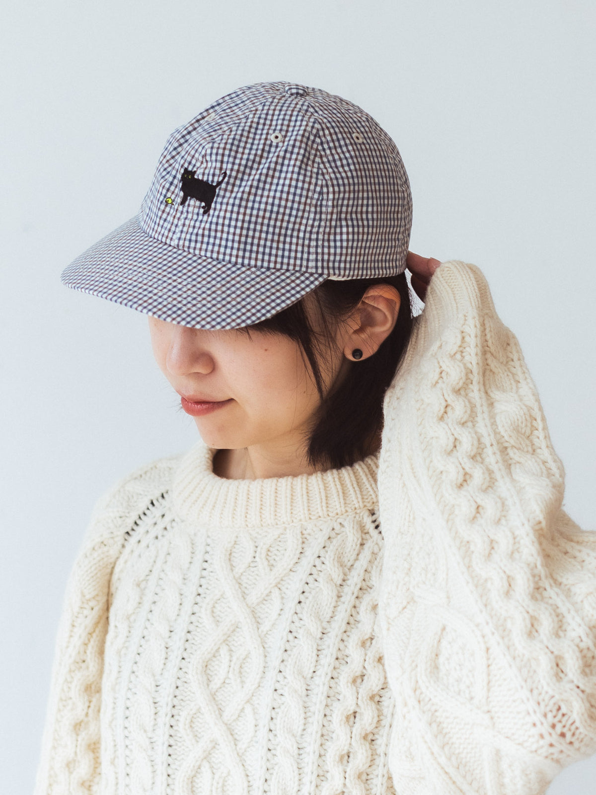 TEMBEA キャップ BLACK CAT CAP