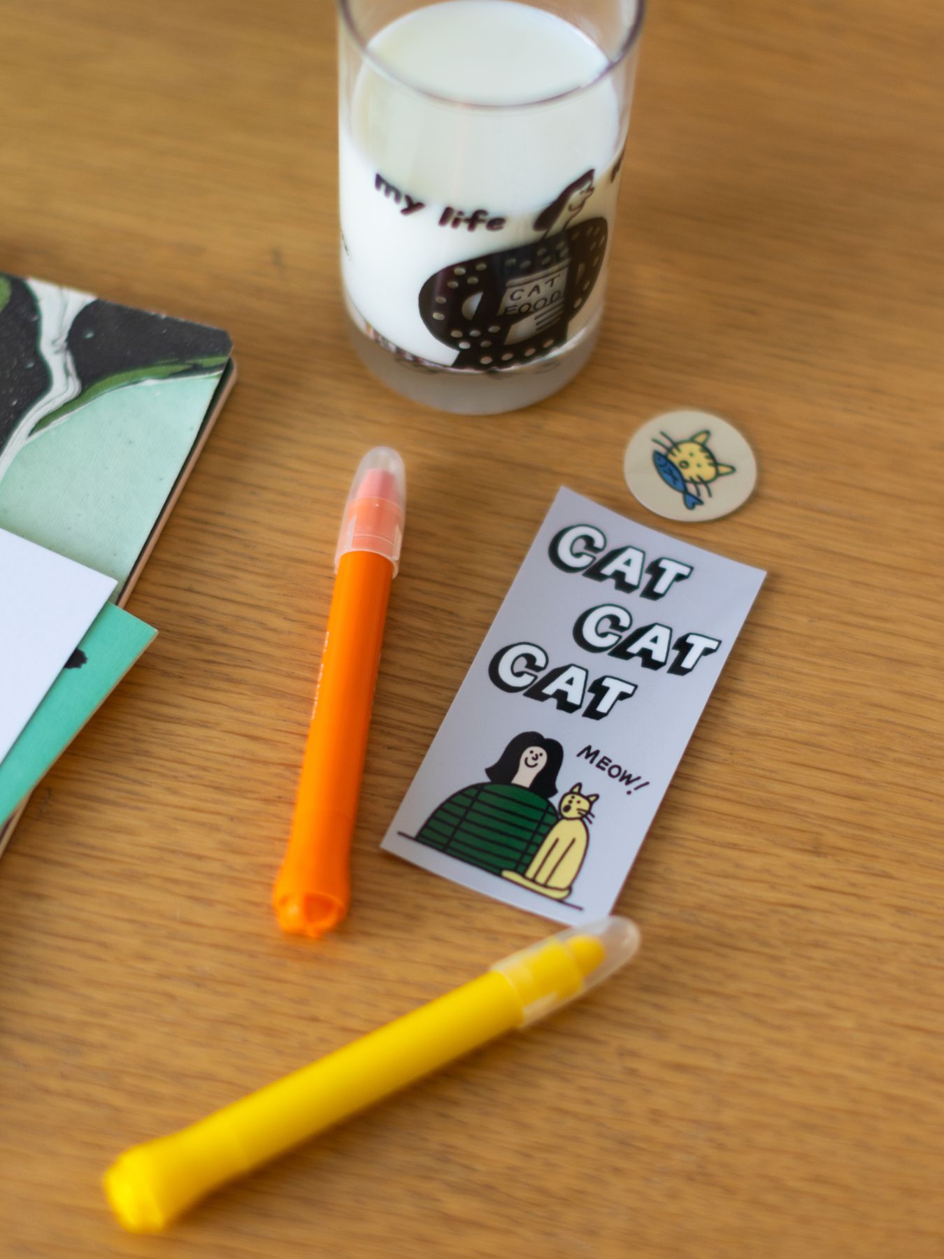 STOMACHACHE. × Orneko ステッカー（7枚セット）