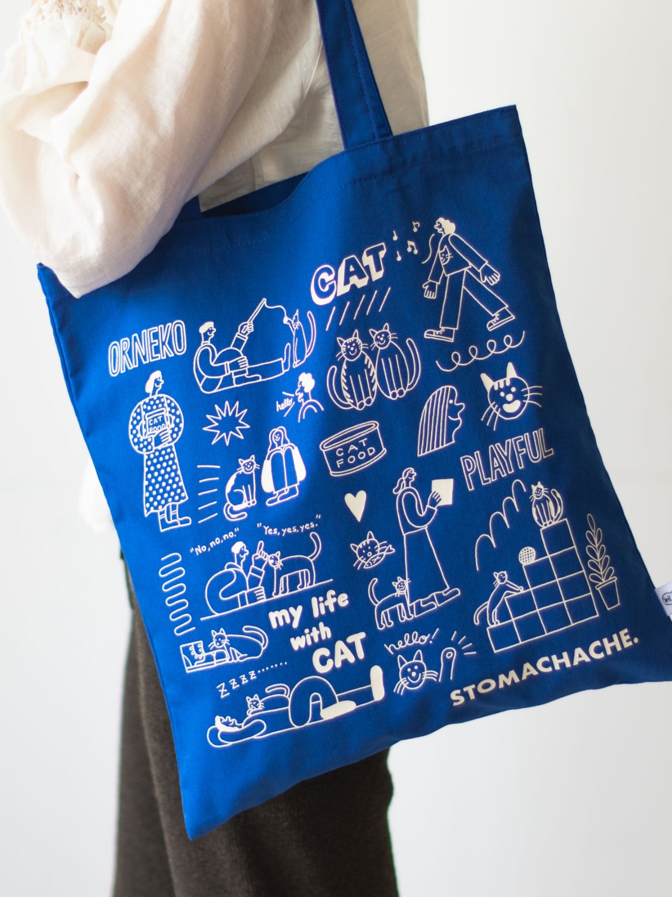 STOMACHACHE. × Orneko トートバッグ｜バッグ｜オルネ ド フォイユ公式