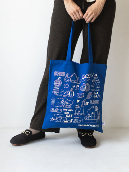 STOMACHACHE. × Orneko トートバッグ