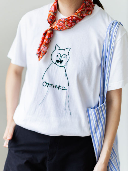 オルネコ・チェーンステッチTシャツ