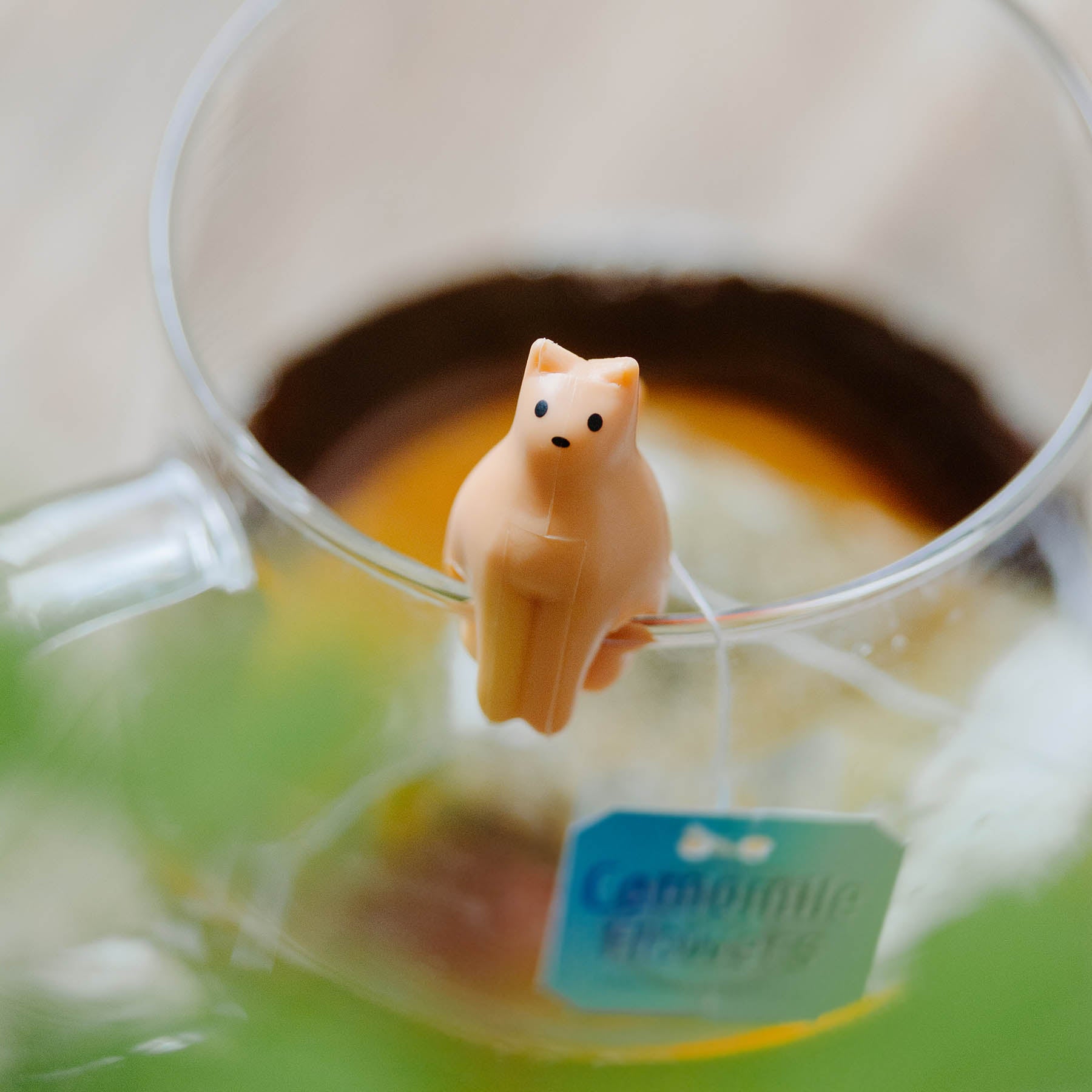 CAT TEA BAG HOLDERS（ティーバッグホルダー4個セット）｜コンポート