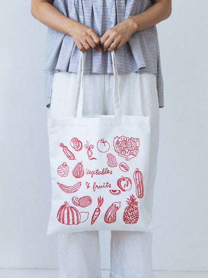 刺繍キャンバスバッグ