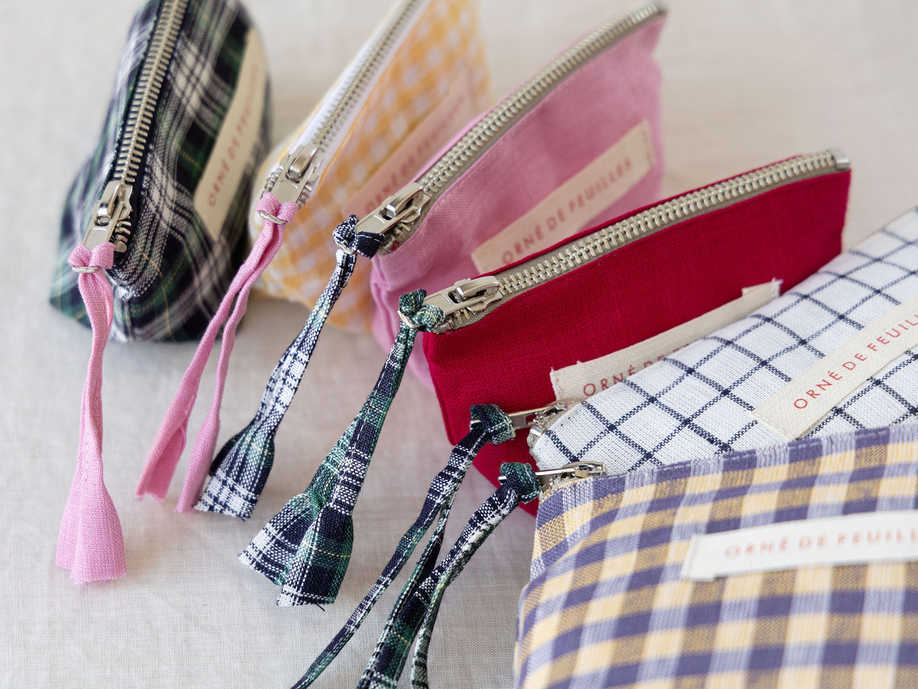 fog linen work × Orné de Feuilles ポーチ 2026｜ポーチ｜オルネ ド