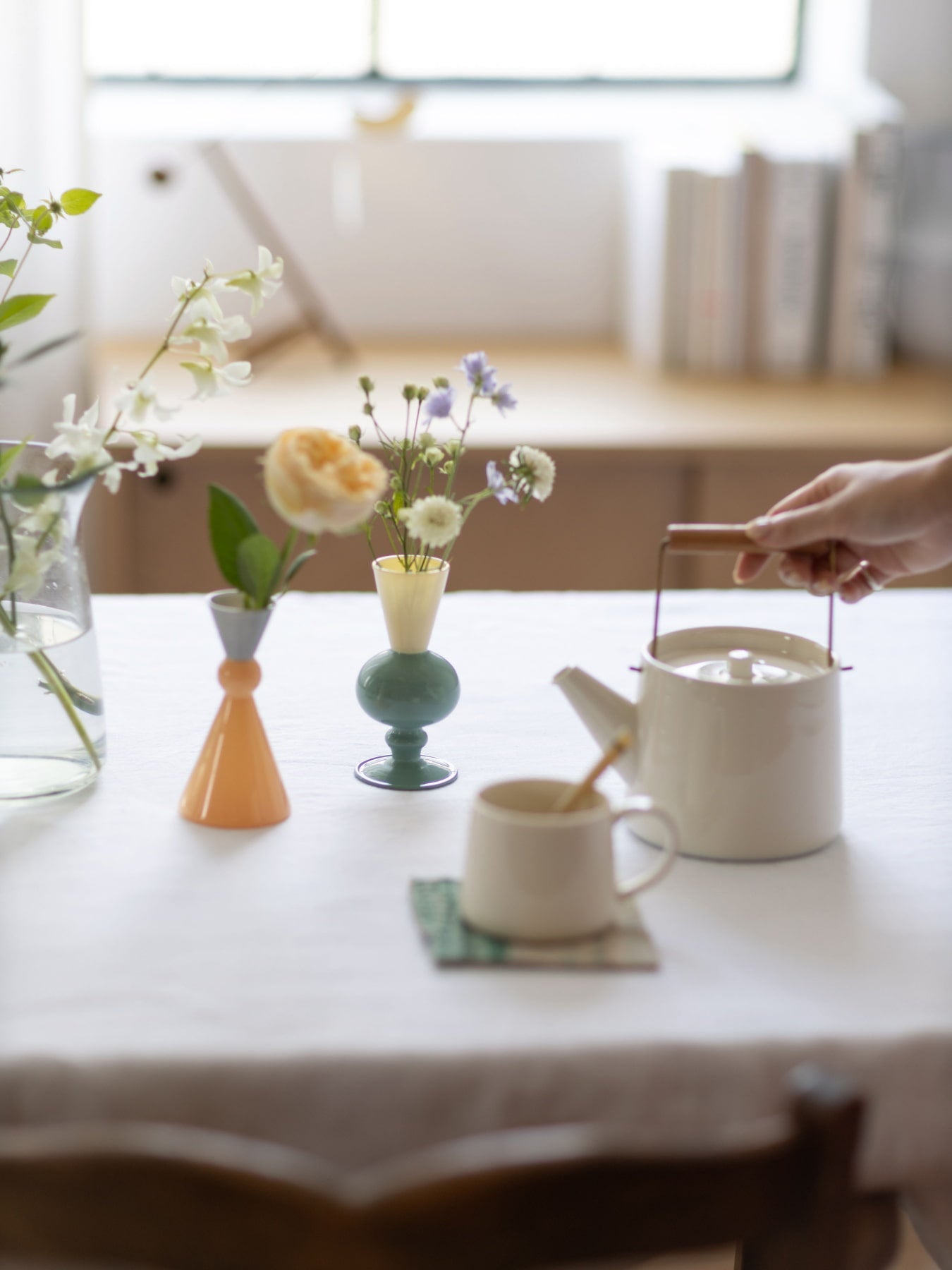 TWO TONE MINI VASE｜フラワーベース｜オルネ ド フォイユ公式