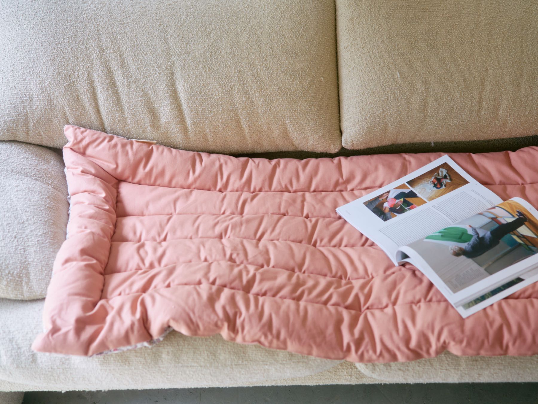 オリジナル・プリントシートクッション リバーシブル｜クッション