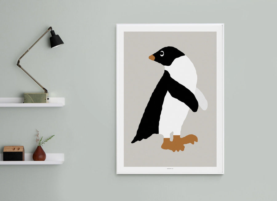 WARMGREY TAIL ポスター／ADELIE PENGUIN - GLAY（30cm×40cm）