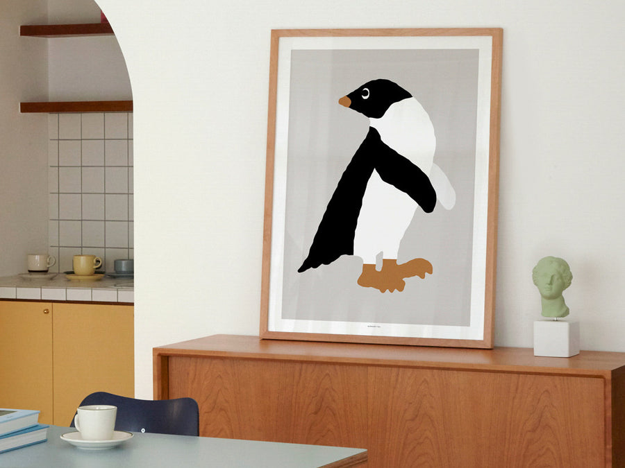 WARMGREY TAIL ポスター／ADELIE PENGUIN - GLAY（30cm×40cm）