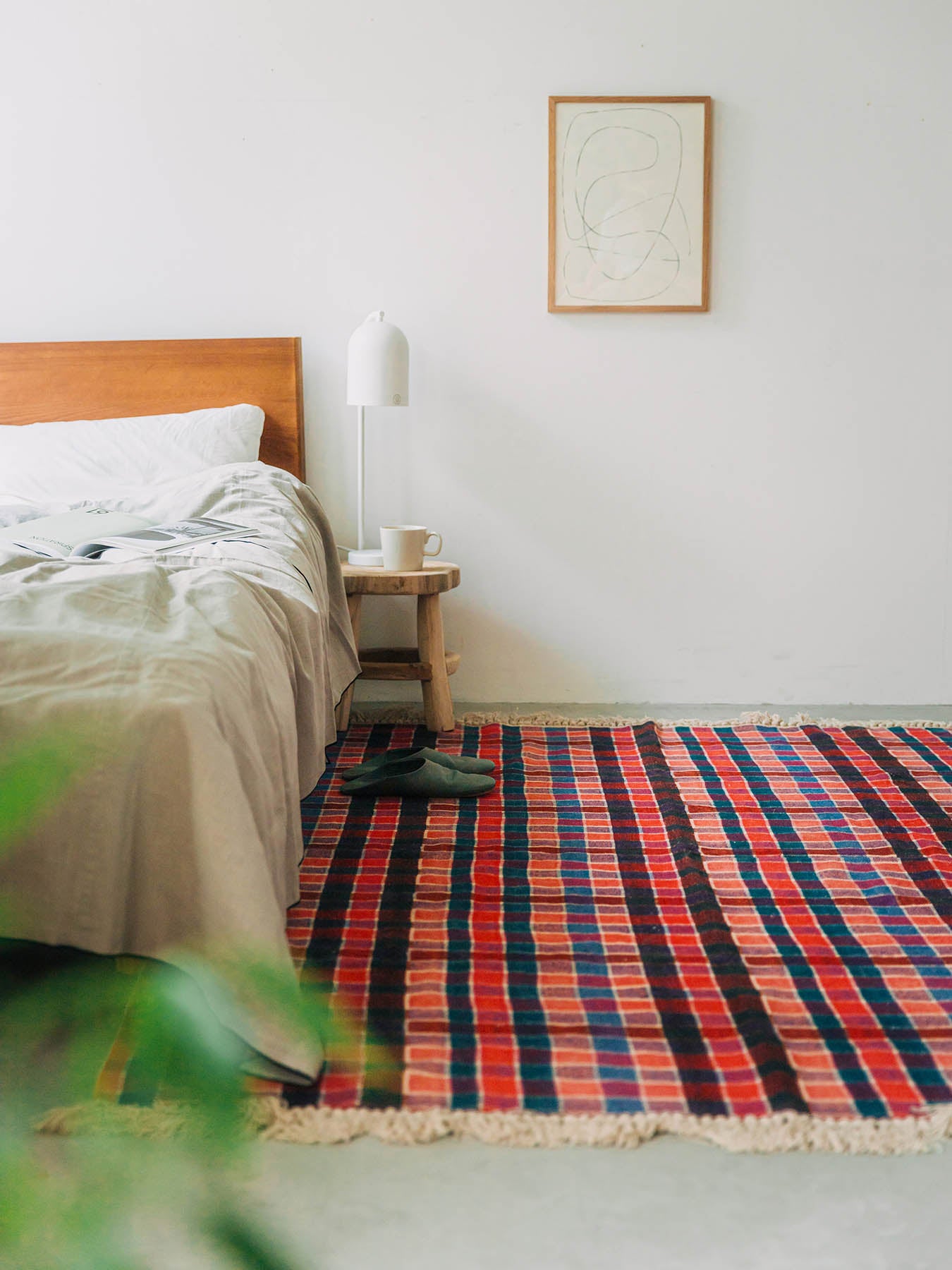 オルネドフォイユ　オリジナル・ハイクプリントラグ（140×200cm）　ハイク オリジナル・ハイクプリントラグ（140×200cm）｜ラグ｜オルネ ド