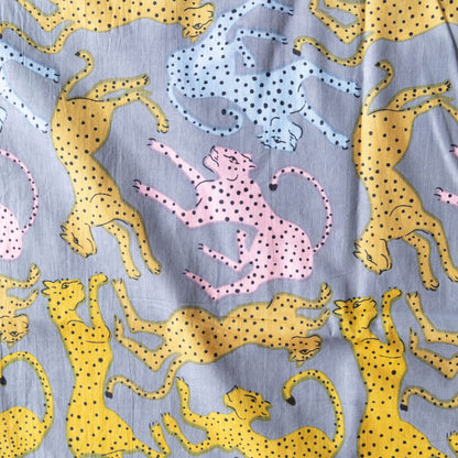 カットクロス ブロックプリント（約100cm角）