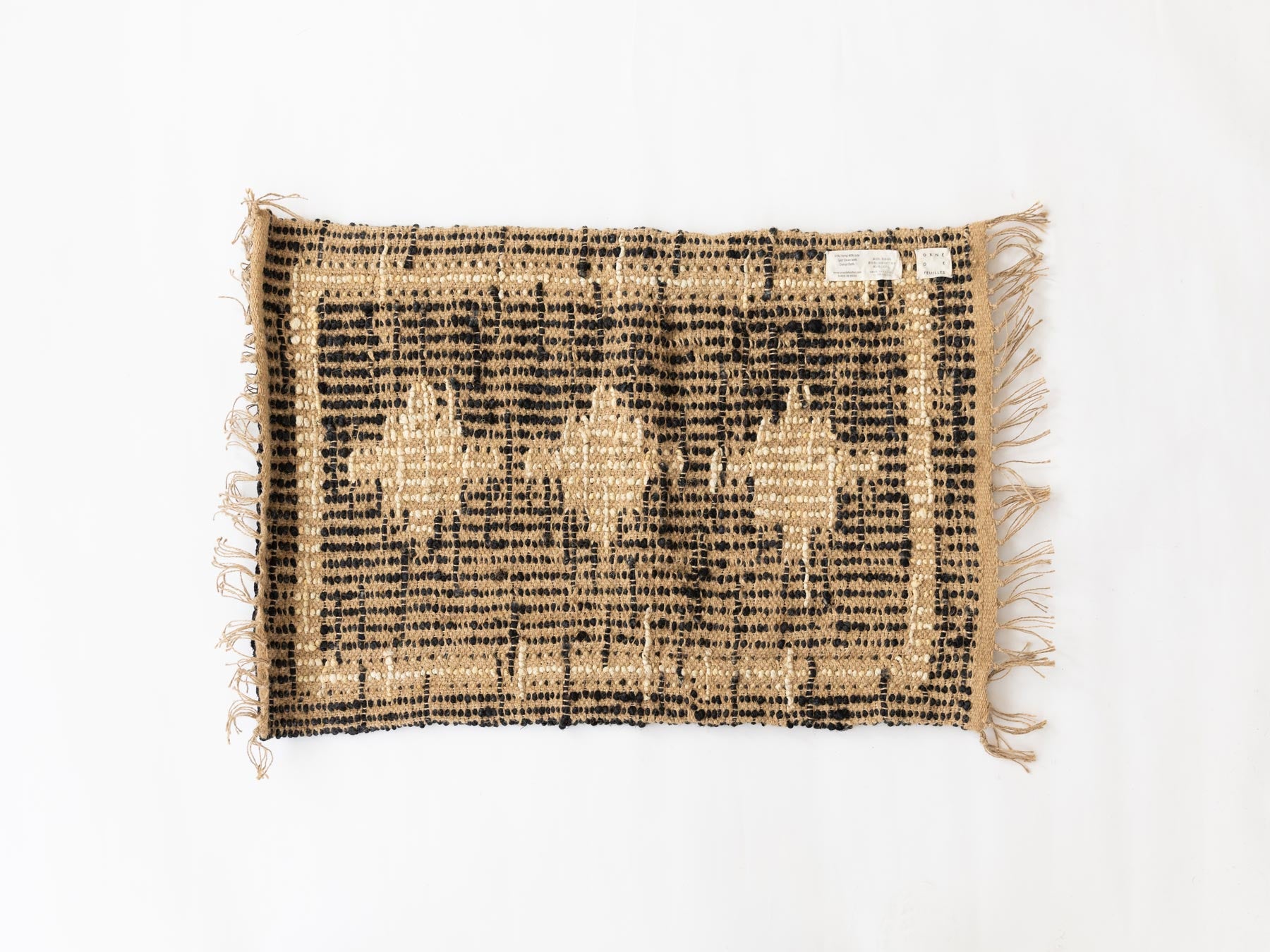 ジュートラグ Dumari（別注）／60×90cm｜ラグ｜オルネ ド フォイユ公式