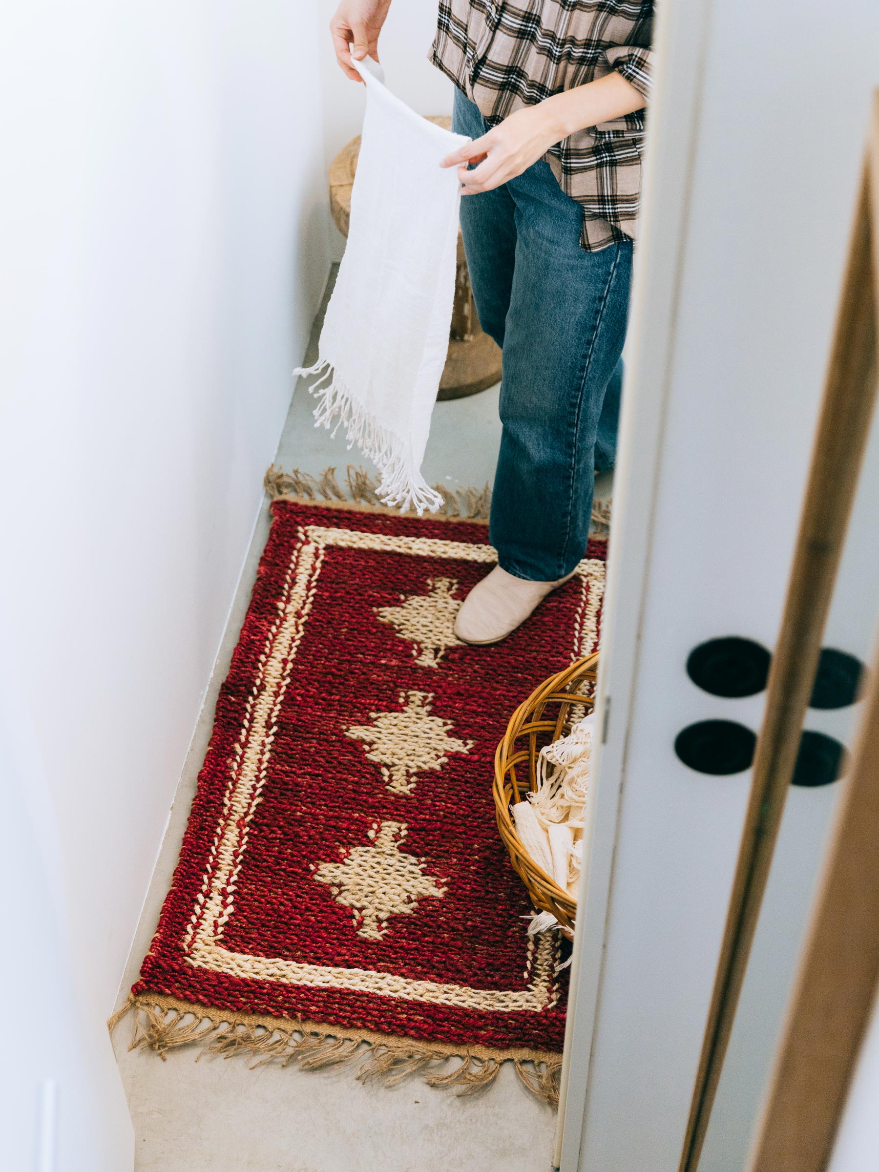 ジュートラグ Dumari（別注）／60×90cm｜ラグ｜オルネ ド フォイユ公式