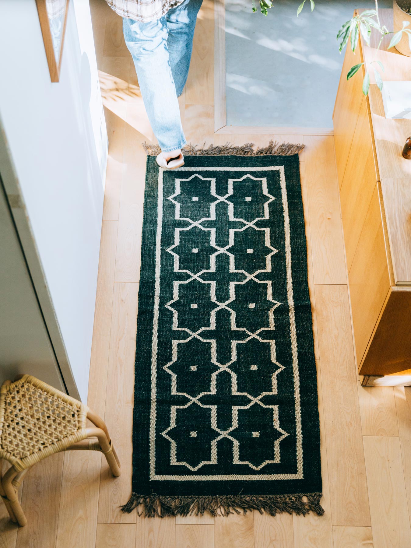 ジュートラグ Vejan（別注）／60×140cm｜ラグ｜オルネ ド フォイユ公式