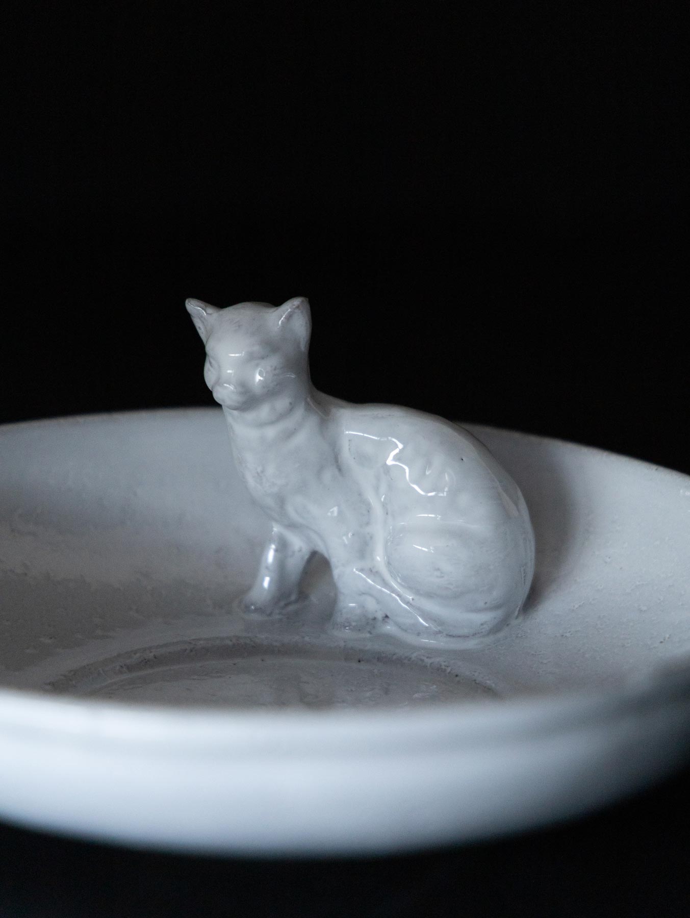Astier de Villatte 猫のボウル｜皿・器｜オルネ ド フォイユ公式