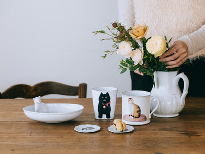 Astier de Villatte John Derian キャットゴブレット