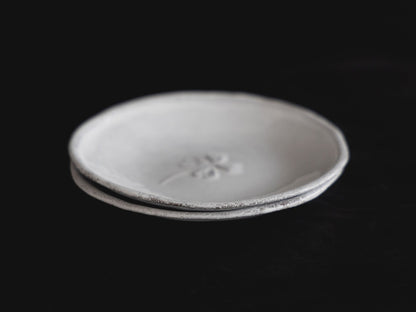 Astier de Villatte プレート 13cm／Trefle
