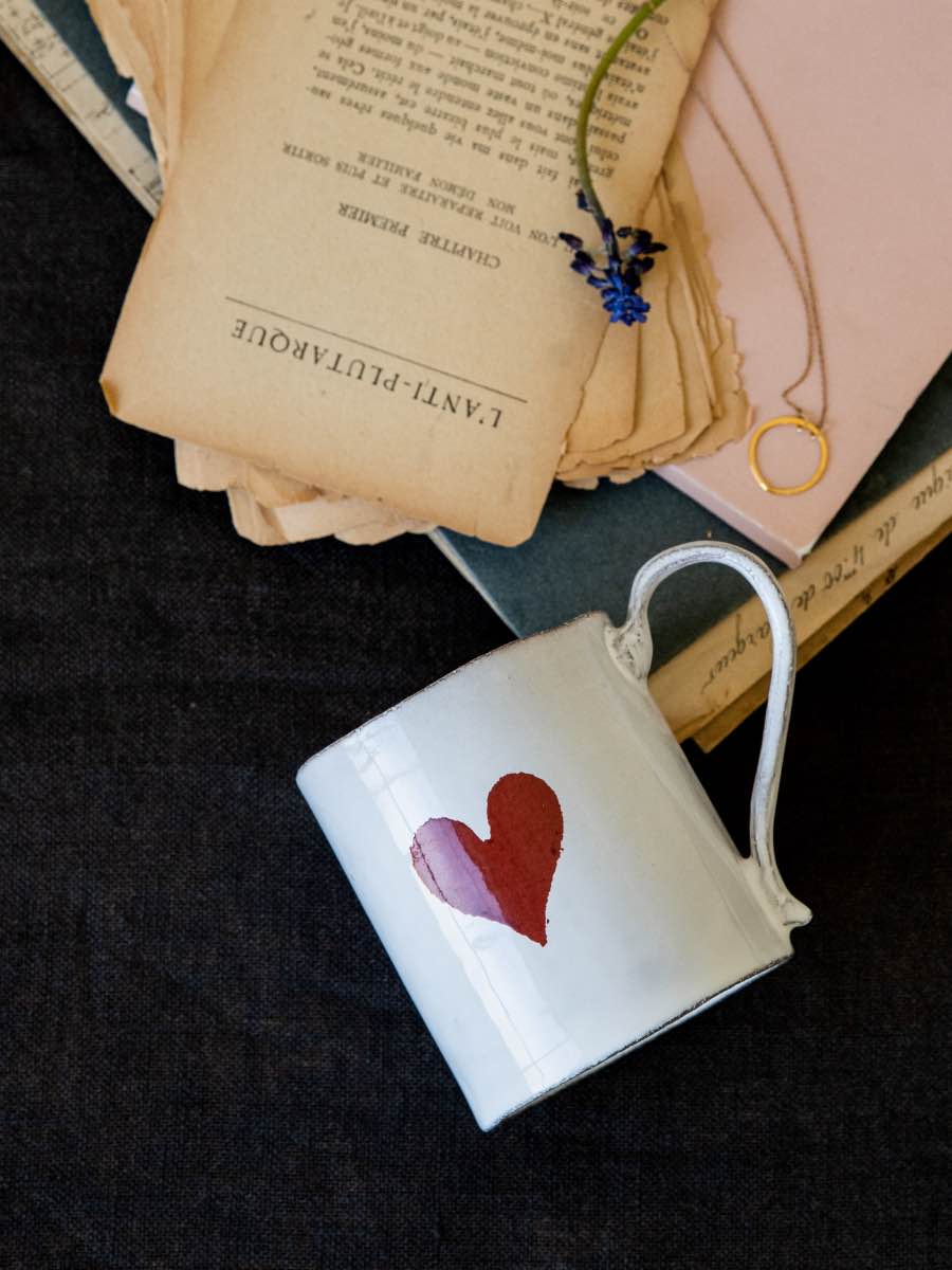Astier de Villatte John Derian ハートマグ｜カップ・グラス｜オルネ