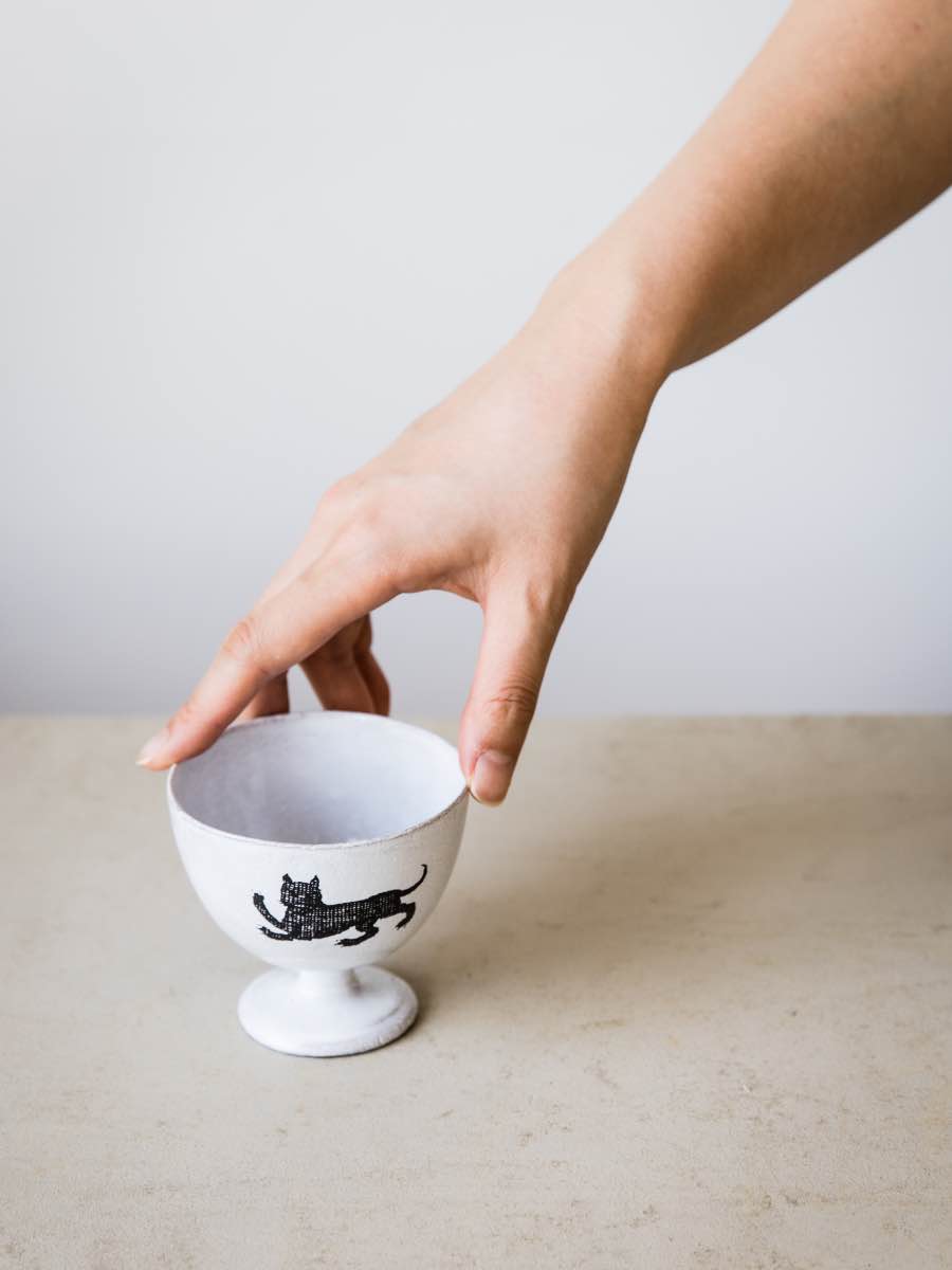 Astier de Villatte John Derian／キャットカップ｜カップ・グラス
