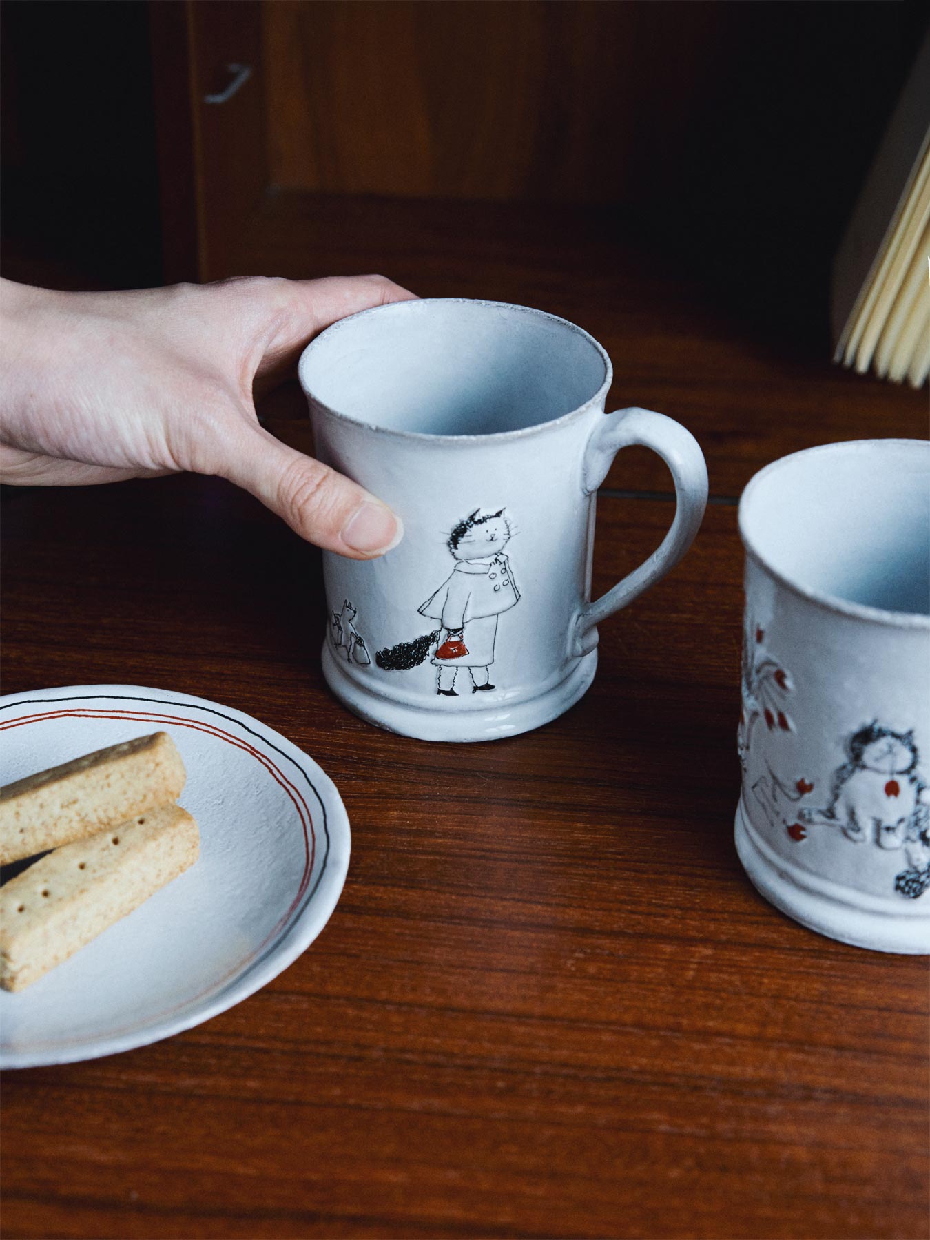 Astier de Villatte Grace Coddington／マグカップ