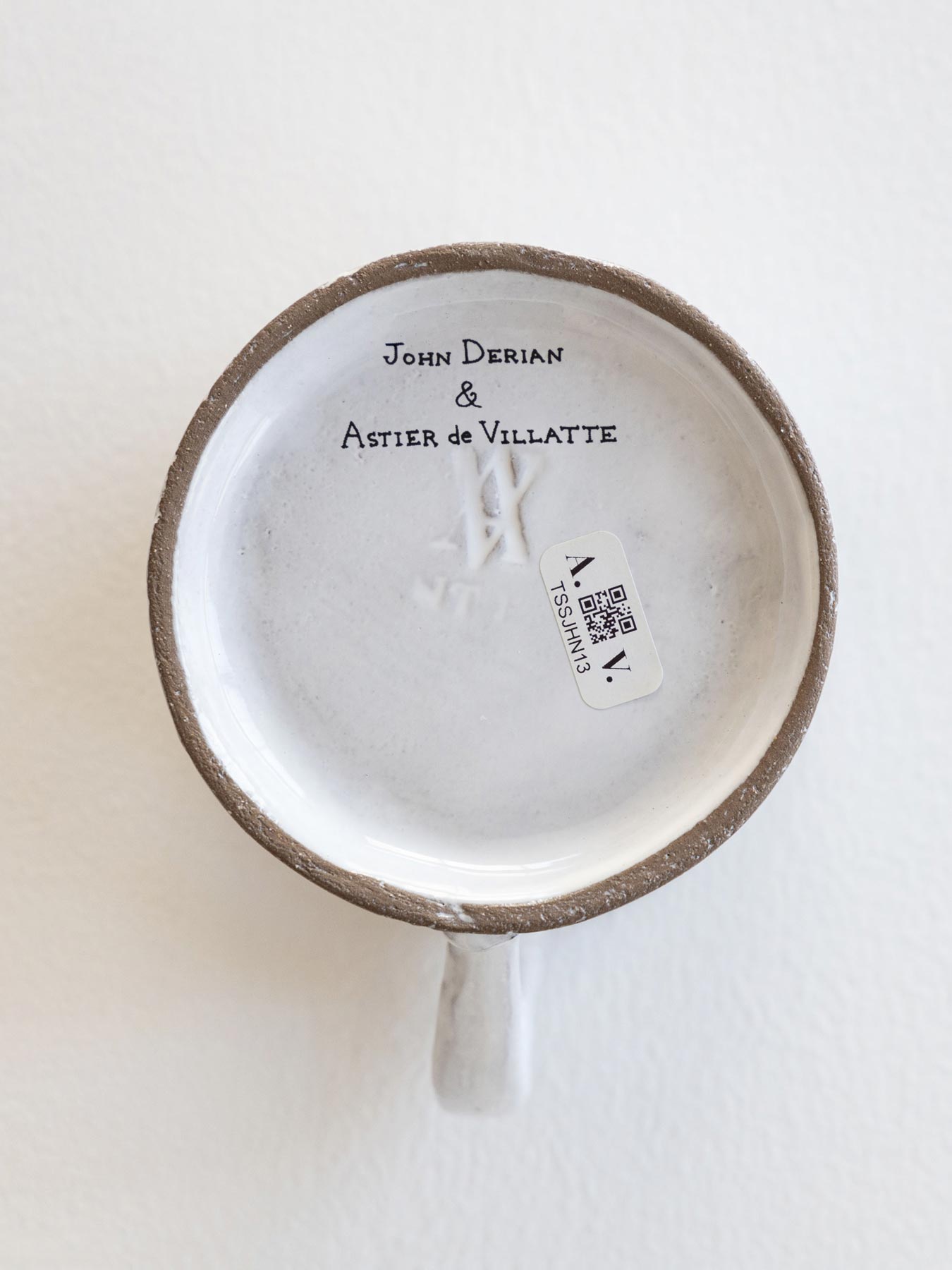 Astier de Villatte John Derian キャットマグカップ｜カップ・グラス