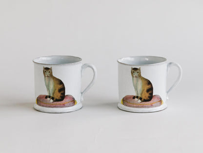 Astier de Villatte John Derian キャットマグカップ