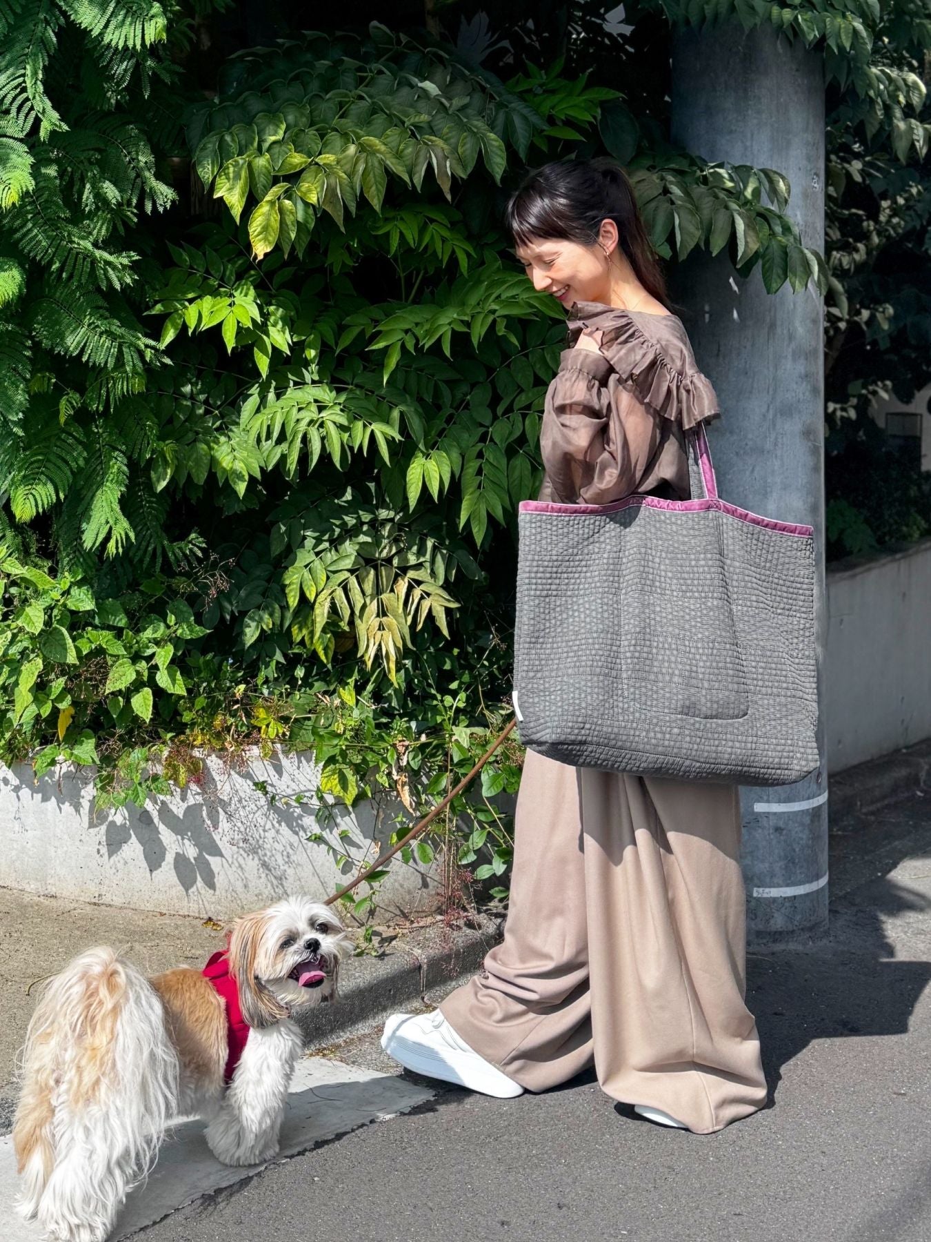 kazumi × Orné de Feuilles イブルバッグ