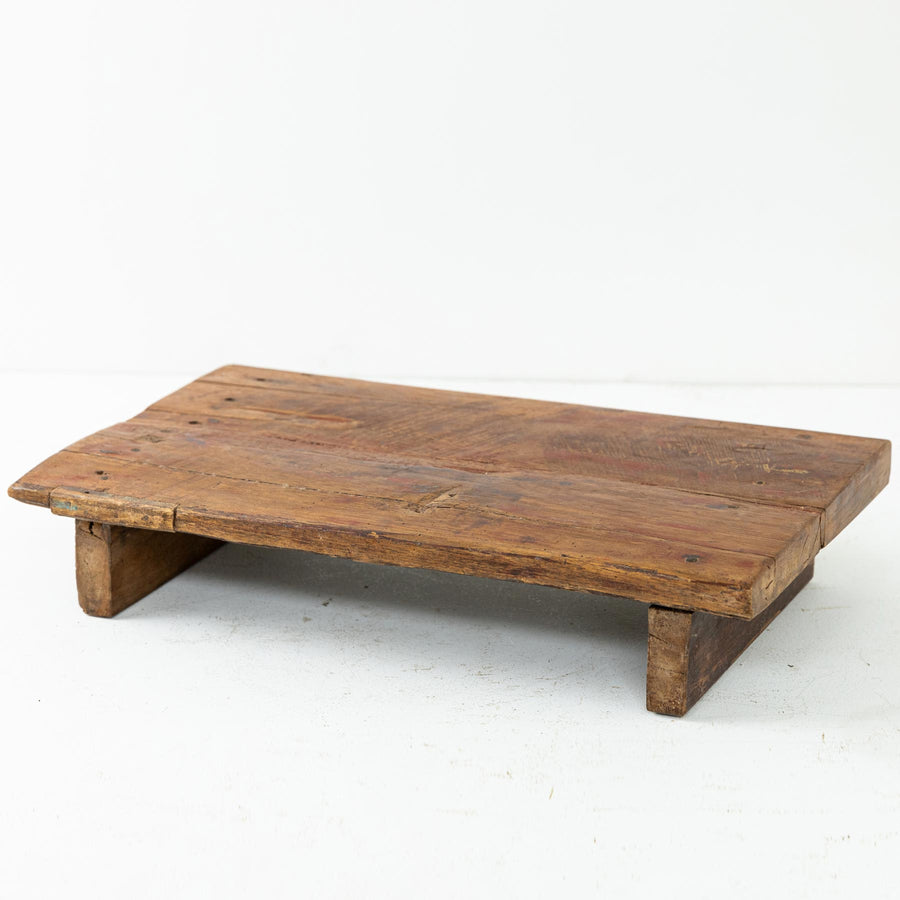 bct0017　ヴィンテージテーブル／A<br>幅53.5cm×奥行31.5cm×高さ10.5cm／重さ3.7kg