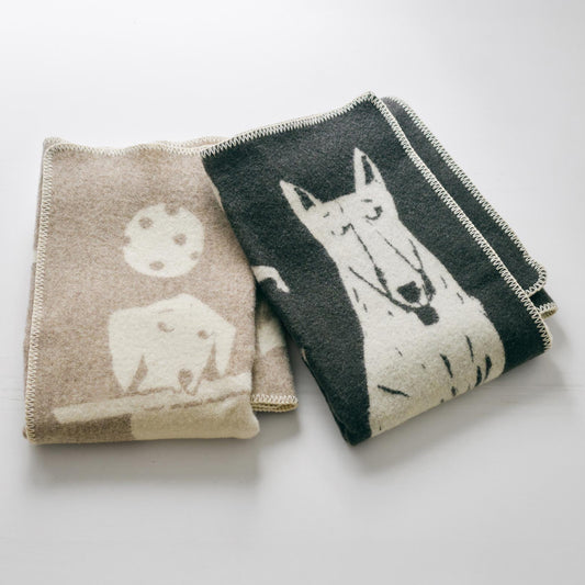 LAPUAN KANKURIT ウールブランケット KOIRAPUISTO（ドッグ）