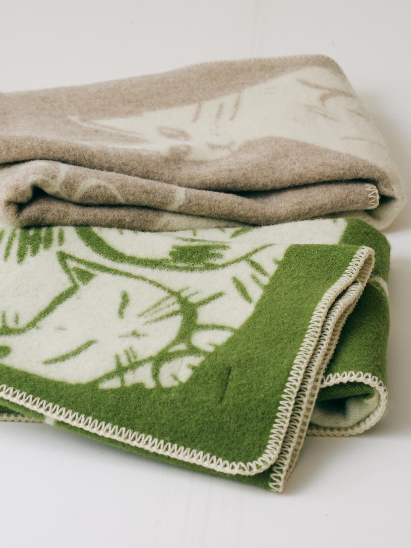 LAPUAN KANKURIT ウールブランケット KISSANPÄIVÄT（キャット）