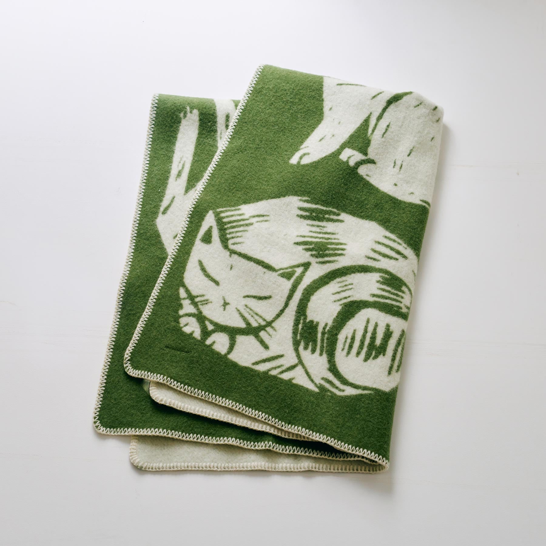 LAPUAN KANKURIT ウールブランケット KISSANPÄIVÄT（キャット