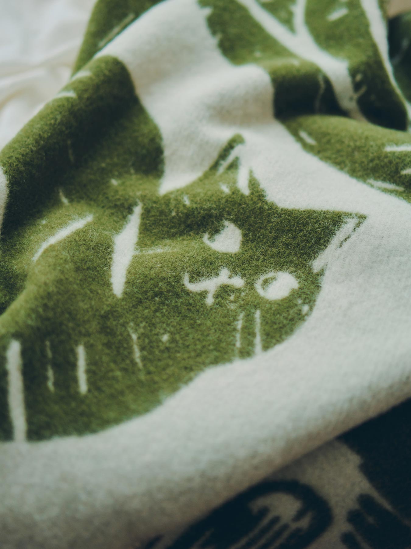 LAPUAN KANKURIT ウールブランケット KISSANPÄIVÄT（キャット）