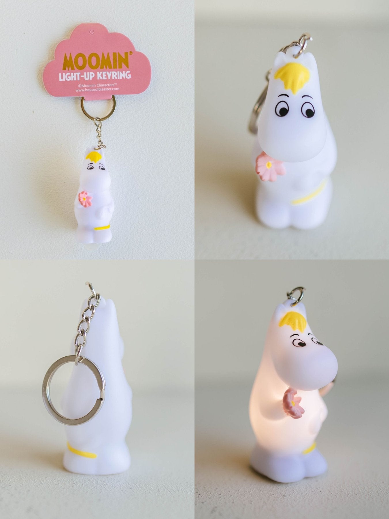 ムーミン キーリング（LEDライト付き）