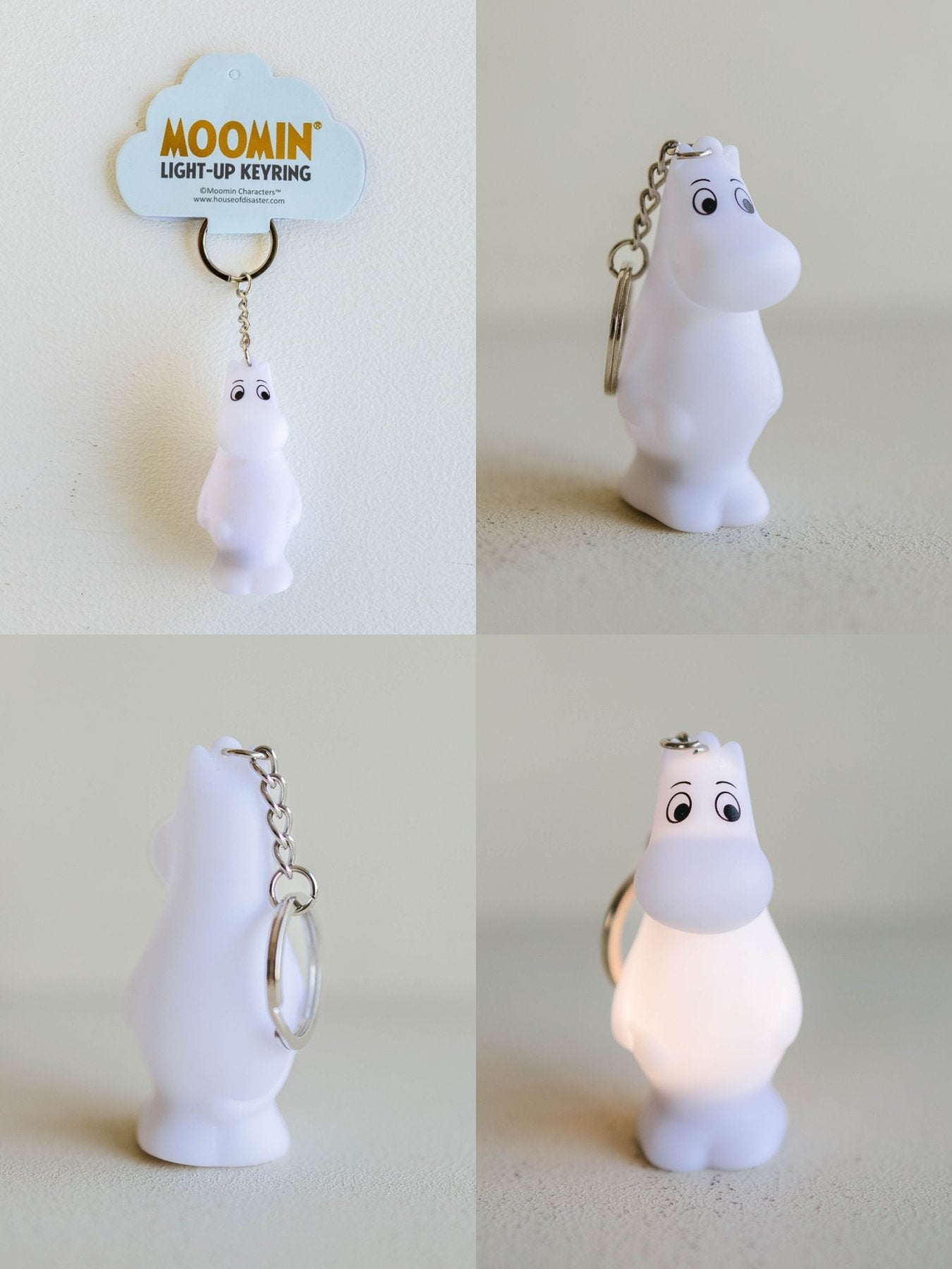 ムーミン キーリング（LEDライト付き）