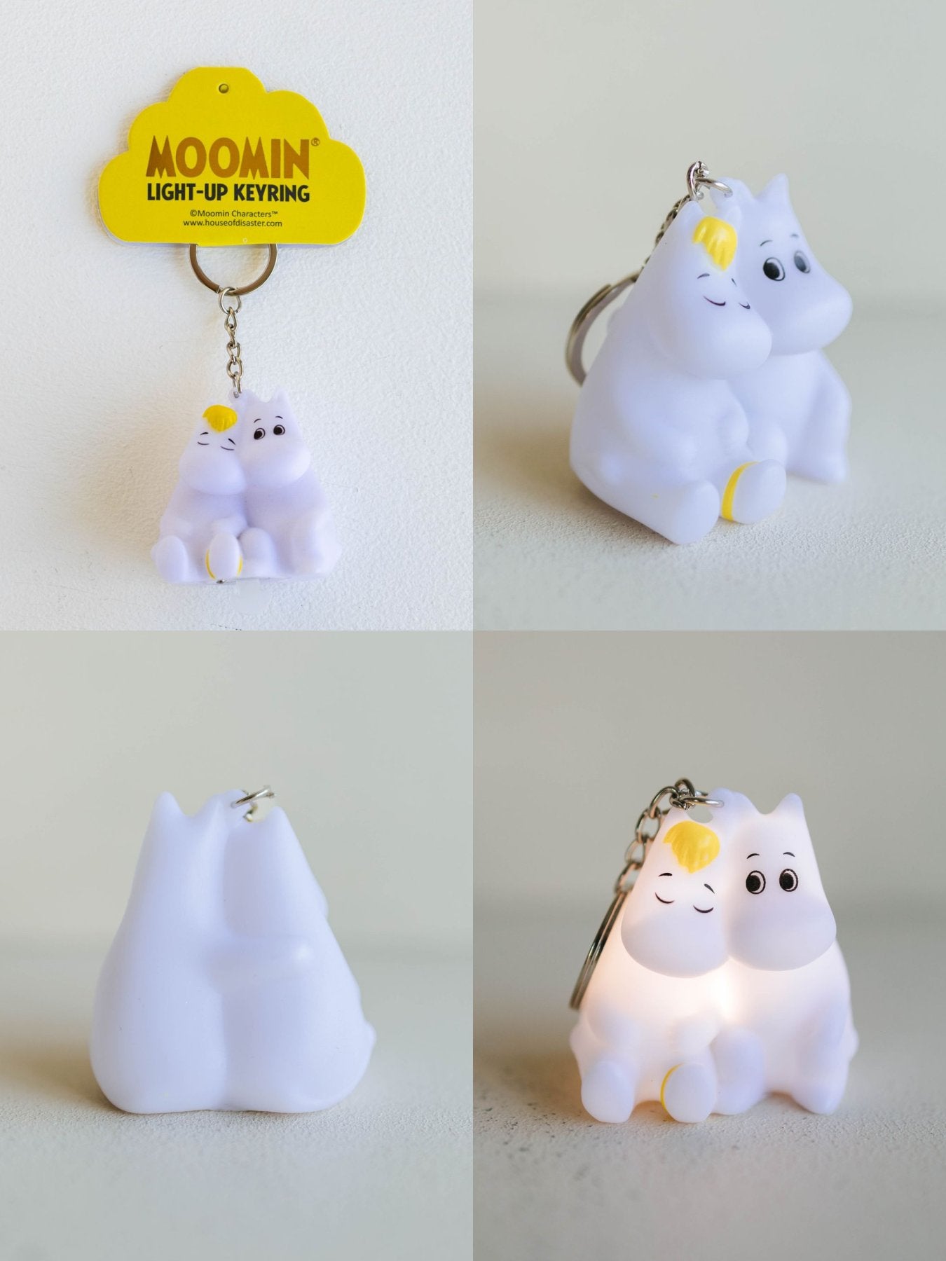 ムーミン キーリング（LEDライト付き）