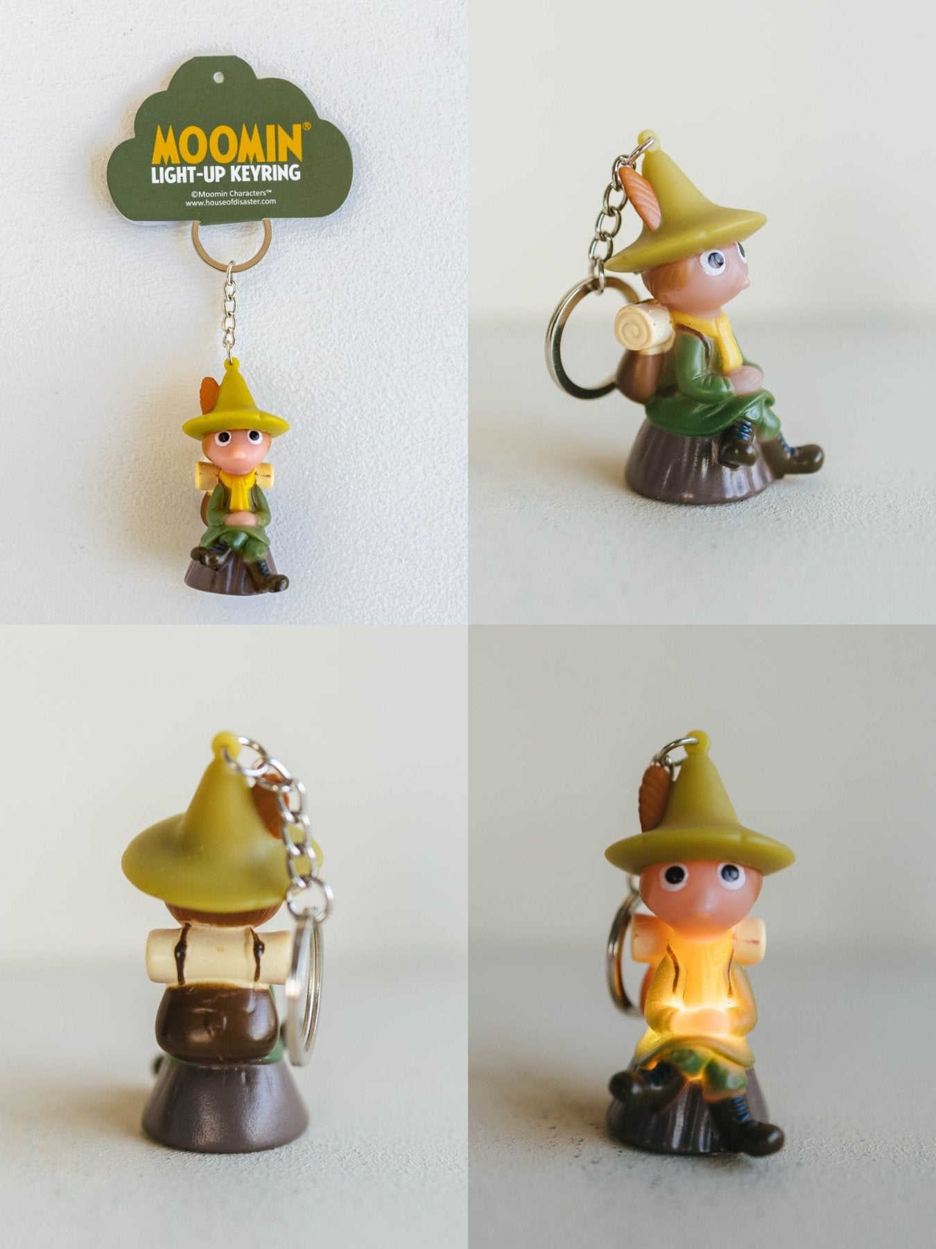 ムーミン キーリング（LEDライト付き）